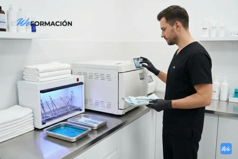 Desinfección y esterilización en medicina estética