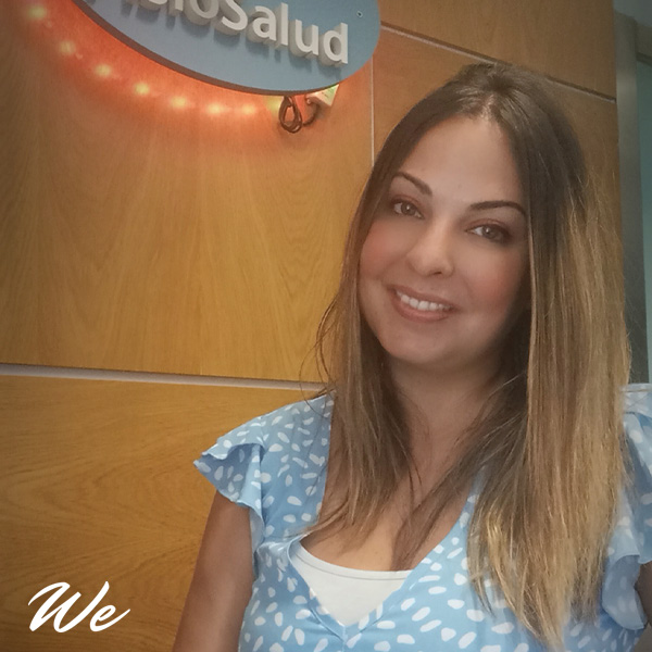 Elena Valencia, alumna de WE Formación en Madrid